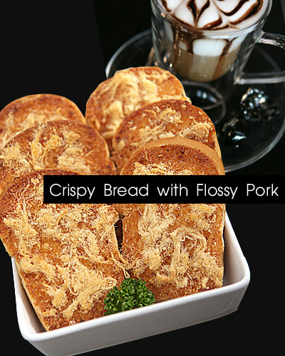 Crispy Bread with Flossy Pork
